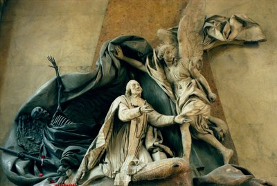 Tomb of Jean Baptiste Joseph Languet de Gergy by Rene Michel Slodtz